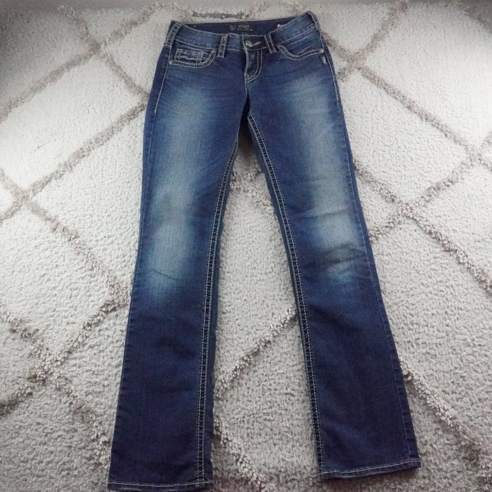Silver jeans suki mid-rise bootcut jeans women's size 27